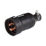 パナソニック 引掛防水ゴムキャップ 接地 3P 60A 250V ブラック WF8460