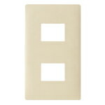 パナソニック アドバンスシリーズ コンセントプレート 2コ用 マットベージュ WTL7002FKのサムネイル