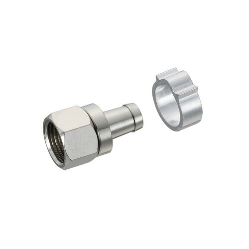 1袋（10個入）サン電子　F形5C用コネクタ屋内用　F-5