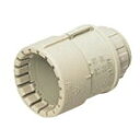 未来工業 コネクタ PF管φ36用 Gタイプ ベージュ MFSK-36G 1個