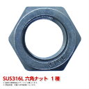 SUS316L 六角ナット 1種 M8 P=1.25 ステン