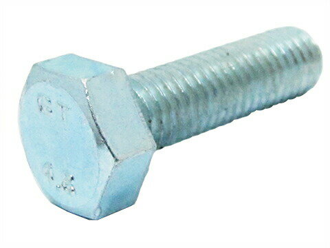 六価ユニクロメッキ 強度区分4.8 六角ボルト(全ねじ) M16×50L
