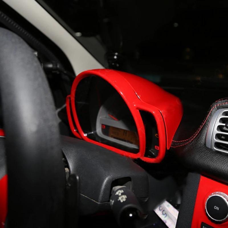 樂天商城 - 車 ステアリングホイール スタイリング 装飾 カバー 保護 メルセデススマートフォーツー451カーアクセサリー