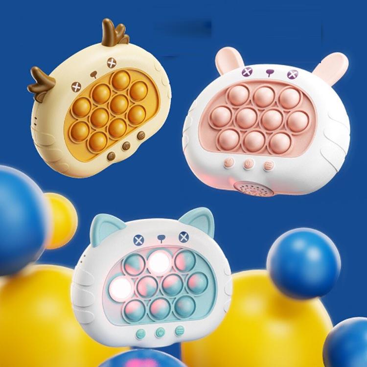 減圧突破パズルゲーム機 スクイーズ バブル ポップ 電動プッシュポップ プッシュポ...