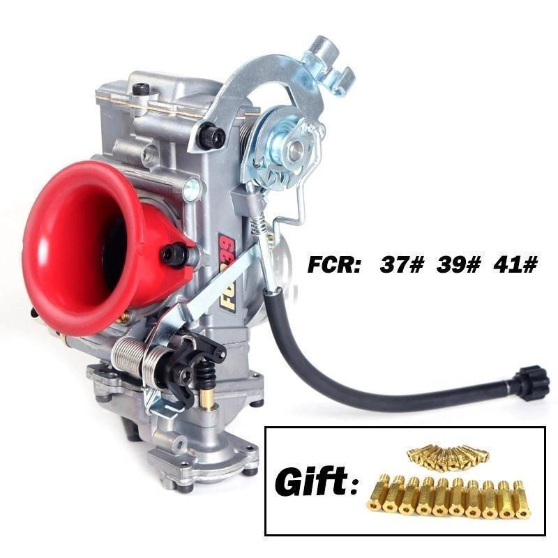 樂天商城 - 【楽天スーパーセール】キャブレターキット 汎用FCRレーシングキャブレター(台湾製)28φ・33φ・35φ・37φ・39φ・41φ TW225 SR400他150cc~500cc