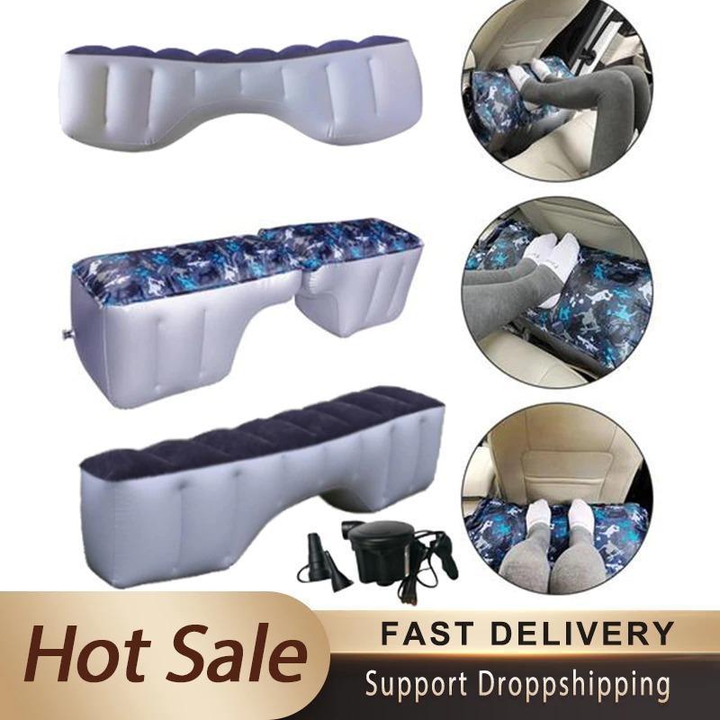 お出かけが楽しい♪ エアクッション 後部座席 車 足 楽 伸ばせる エアー マット スペース クッション 車中泊 ドライブ 遠出 ベッド