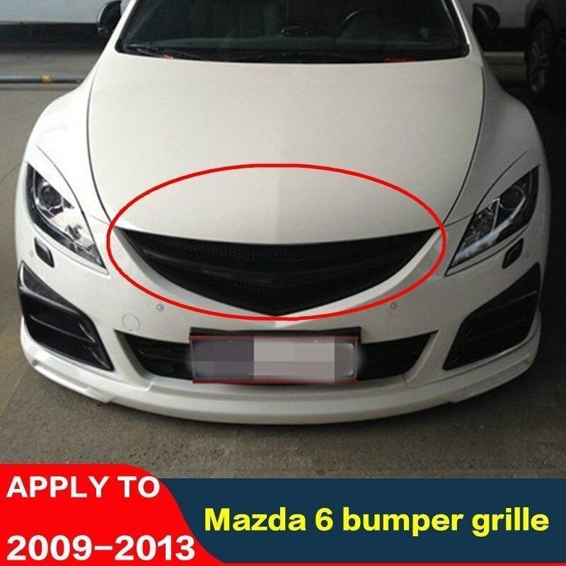 【楽天スーパーセール】マツダ アテンザ GH フロントグリル マットブラック Mazda 6