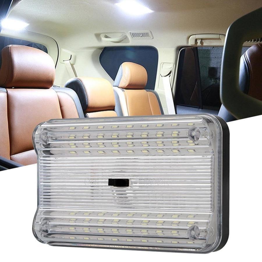 Rakuten - 【楽天スーパーセール】ユニバーサル 12V 36 Led 車の車両屋根の天井読書灯ランプ