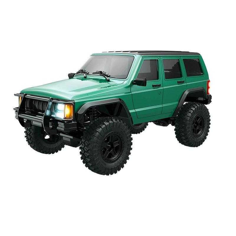 【1/18スケール Jeepチェロキー RCカー】高性能フルスケールラジコン 本格オフロード仕様外付け高トルクモーター搭載最大走行距離100m40