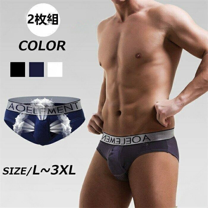 メンズブリーフ2枚組 陰嚢分離 パンツ, 蒸れない ブリーフ メンズ パンツ 上向き ...