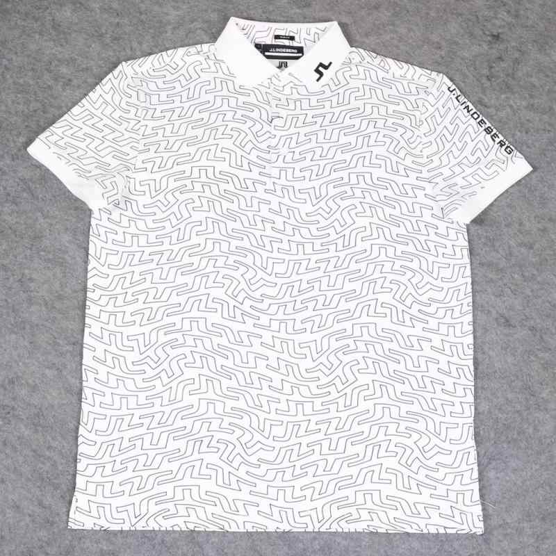 Shirts - ポロシャツ メンズ ゴルフ 短袖 通気性 速乾 吸湿 軽量 快適 ストレッチ ポリエステル ブレンド スポーツ ウェア ラウンド カジュアル アクティビティ アウトドア