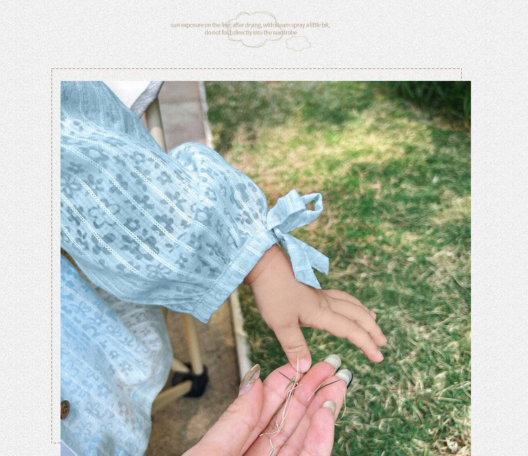 キッズ カーディガン 女の子 ラッシュパーカー 子供服 アウター UVカット トップス パーカー フード付き ベビー服 長袖 レース コート ジャケット 薄手 冷房対策 夏 軽量 赤ちゃん - 3