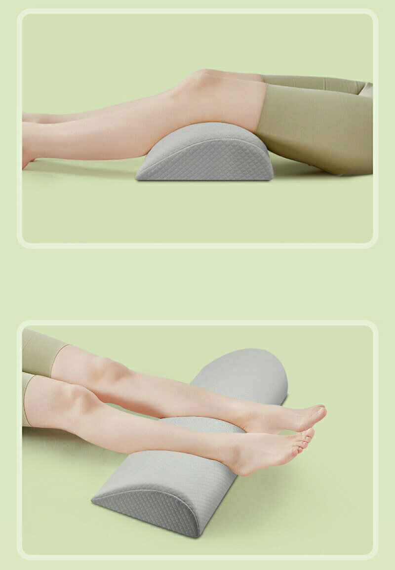 足枕 半円型 高反発 脚枕 足まくら 夏ギフト カバー取り外し可能 丸洗い 膝枕 実用...