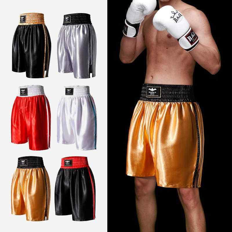 Trunks - ボクシング パンツ スポーツ ショーツ エクササイズ フィットネス アスリート おしゃれ 格闘技 メンズ レディース MMA ムエタイ キック トレーニング 競技 吸汗性