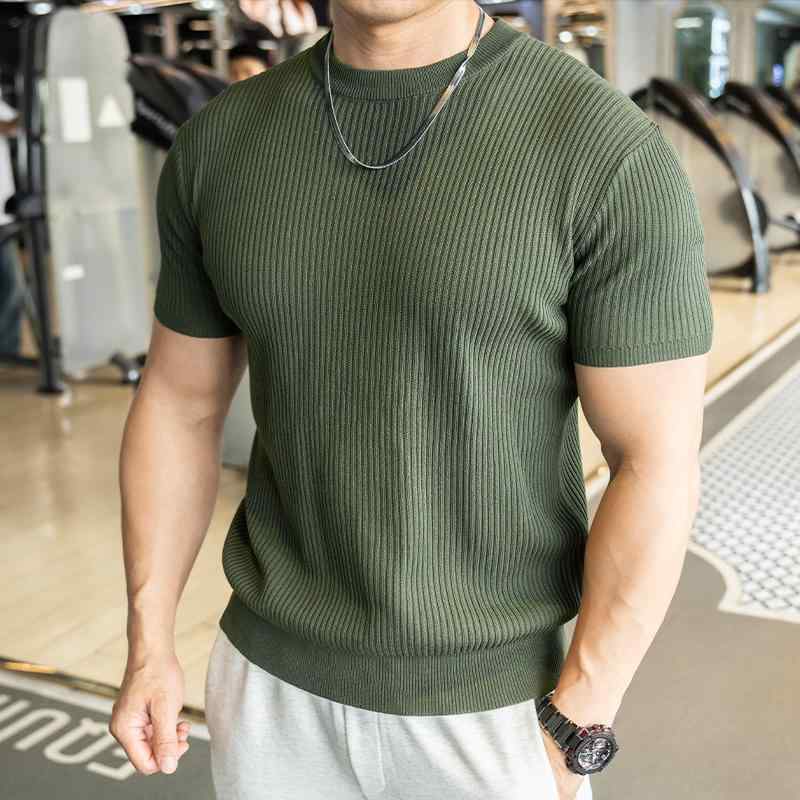 樂天商城 - 【楽天スーパーセール】Tシャツ タイト マッスル メンズ 夏 ランニング トレーニング スポーツ フィットネス トップス 通気性が良い 快適 薄手 半袖