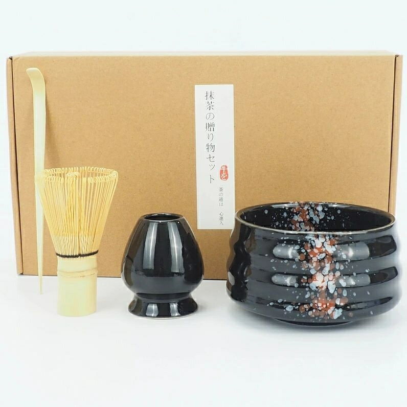 樂天商城 - 入門セット 陶器 和風家用茶器 茶道具 初心者 茶道 初心者セット プレゼント 4点セット 贈り物 セット 竹 まったり 母の日 選べる抹茶セット
