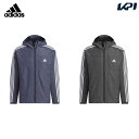 アディダス adidas マルチSPウェア メンズ 24/7 レギュラーフィット WIND.RDY デニム ウーブン レギュラーフード付キウインドブレーカージャケット IJL72 2023FW