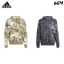 アディダス adidas マルチSPウェア メンズ ESS BL CAMO スウェットフーディ KNR04 2024SS