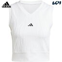 アディダス adidas テニスウェア レディース TENNIS CROP トップ PRO JTV84 2024FW