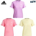 アディダス adidas 陸上ウェア レディース オウン ザ ラン 半袖Tシャツ IKM84-2025 2025SS