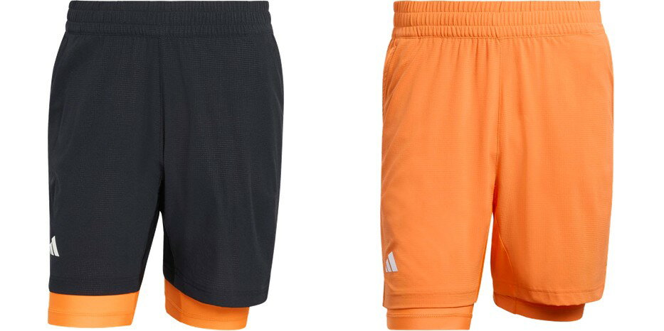 アディダス adidas テニスウェア メンズ クライマクール ショーツ & インナーショーツ セット DAY88 2026SS