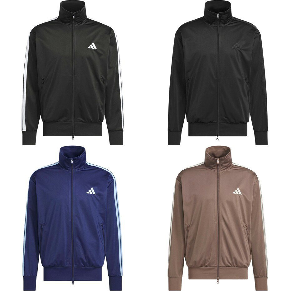 樂天商城 - アディダス adidas マルチSPウェア メンズ STADIUM トリコット ルーズフィット トラックトップ(ジャージ) KP662 2026SS