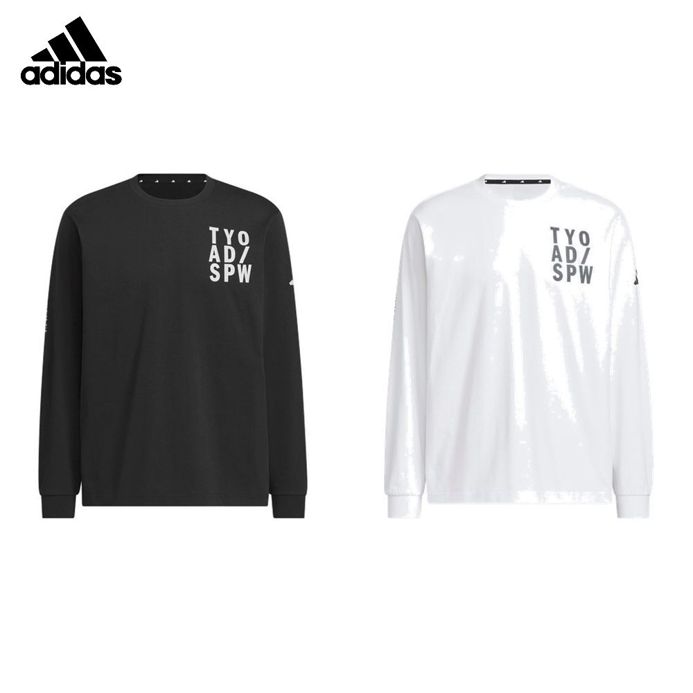 樂天商城 - アディダス adidas マルチSPウェア メンズ ブランド ラブ ルーズフィット ヘビー シングルジャージー 長袖 Tシャツ RH346 2026SS
