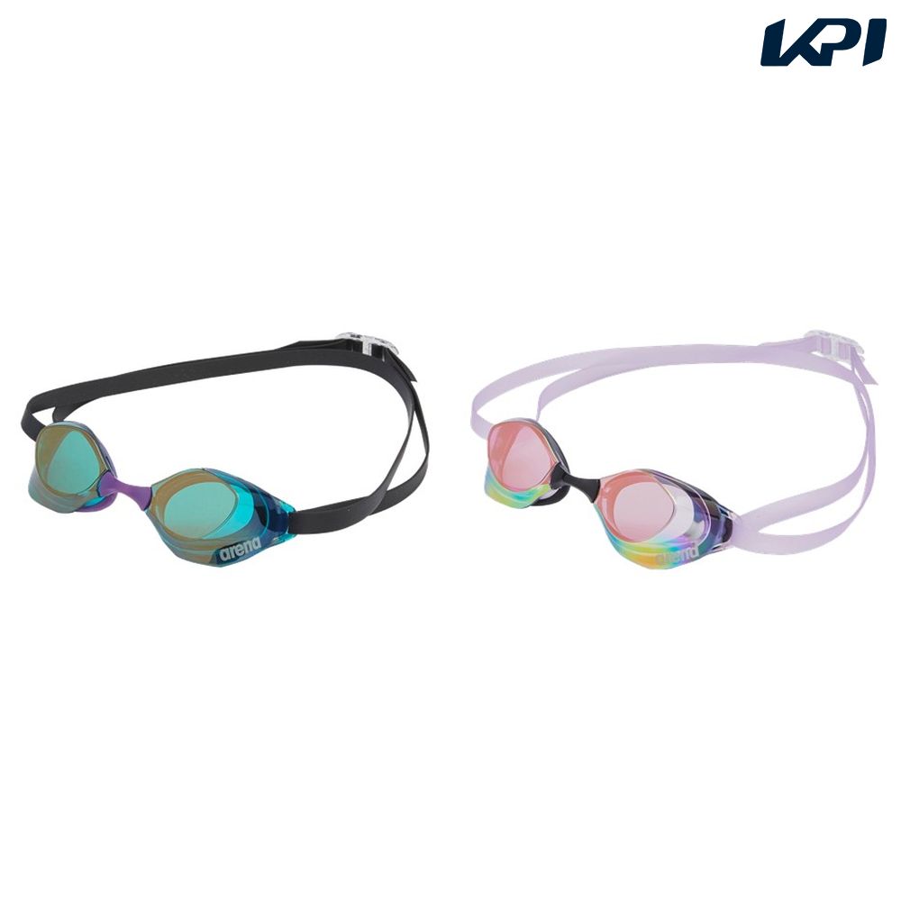 アリーナ ARENA 水泳ゴーグル レーシングゴーグル（ミラーレンズ、スワイプくもり止め、WA承認） AGL-O400MS