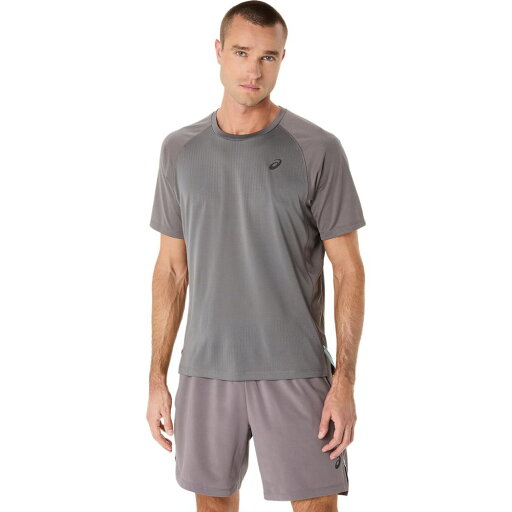 アシックス asics マルチSPウェア メンズ ACTIBREEZE ジャカード半袖シャツ 2031E888-022 2025SS アシックス asics マルチSPウェア メンズ ACTIBREEZE ジャカード半袖シャツ 2031E888-022 2025SS