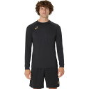 アシックス asics マルチSPウェア プラクティス長袖シャツ(背面ビックロゴ) 2053A216-002 2025SS