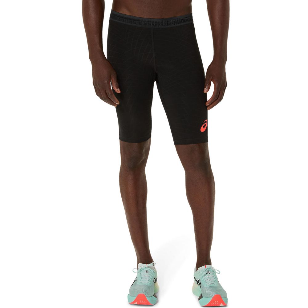 アシックス asics 陸上ウェア メンズ MMSスピードミドルタイツ 2091A742-001 2025SS