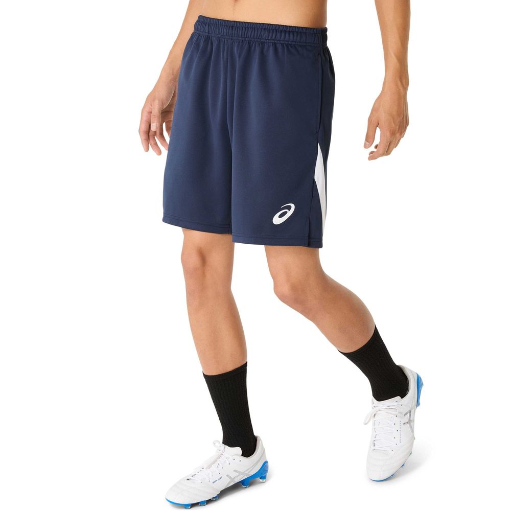 pro sportsのアシックス asics サッカーウェア トレーニングハーフパンツ 2101A318-405 2025SS｜アングル3