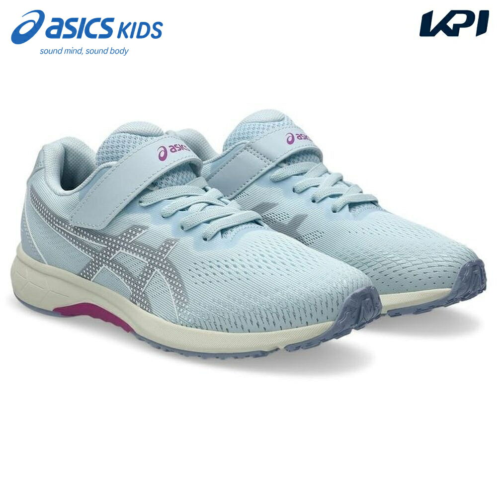 アシックス asics ランニングシューズ ジュニア LAZERBEAM レーザービーム ゴム紐+ベルト靴タイプ 1154A215-020