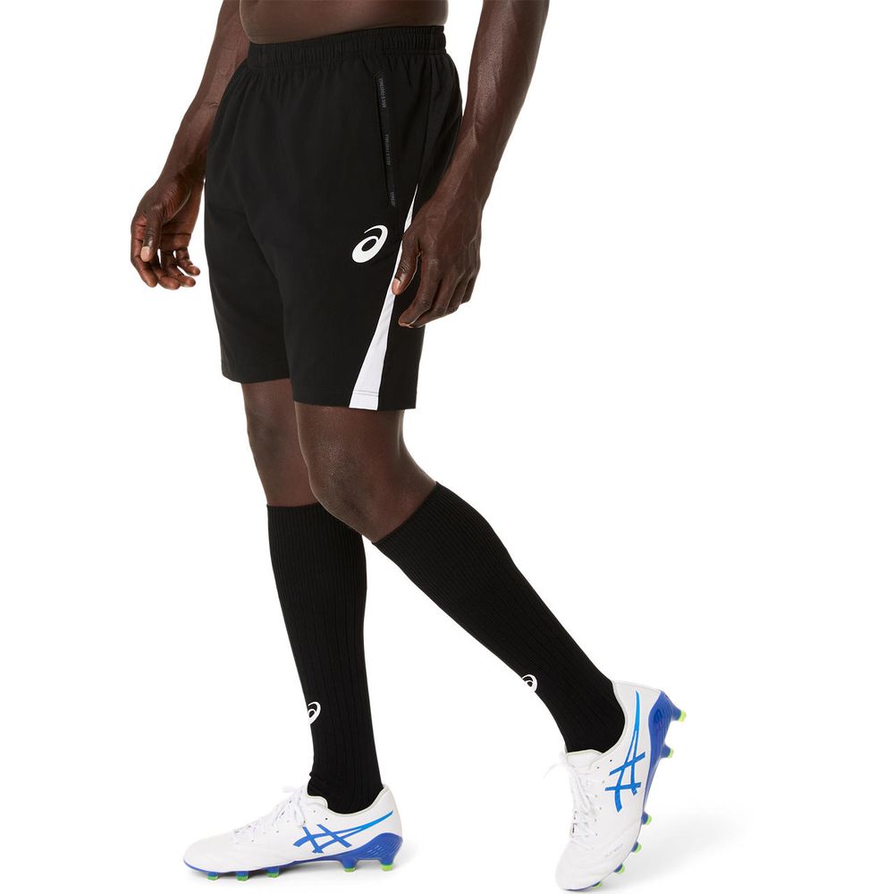 pro sportsのアシックス asics サッカーウェア メンズ プラクティスウーブンパンツ 2101A346-001 2026SS｜アングル3