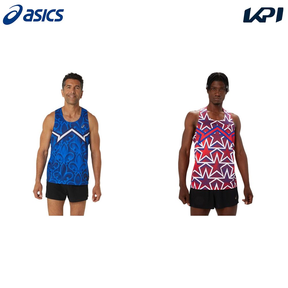 アシックス asics ランニングウェア メンズ NATIONS ランシングレット 2011C979-2024 2024SS