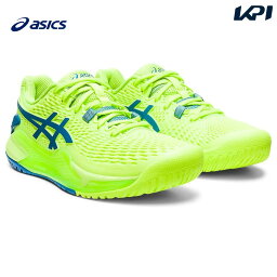 アシックス asics テニスシューズ レディース GEL-RESOLUTION 9 オールコート用 1042A208-300「エントリーでMISSION商品プレゼントキャンペーン」