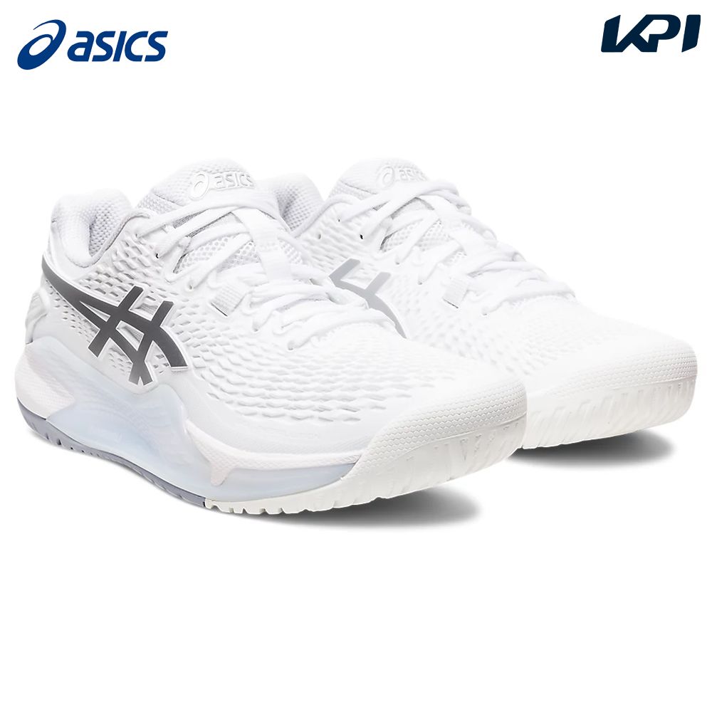 シューズ 「あす楽対応」アシックス asics テニスシューズ レディース GEL-RESOLUTION 9 ゲル レゾリューション 9 オールコート用 1042A226-100『即日出荷』「エントリーでMISSION商品プレゼントキャンペーン」