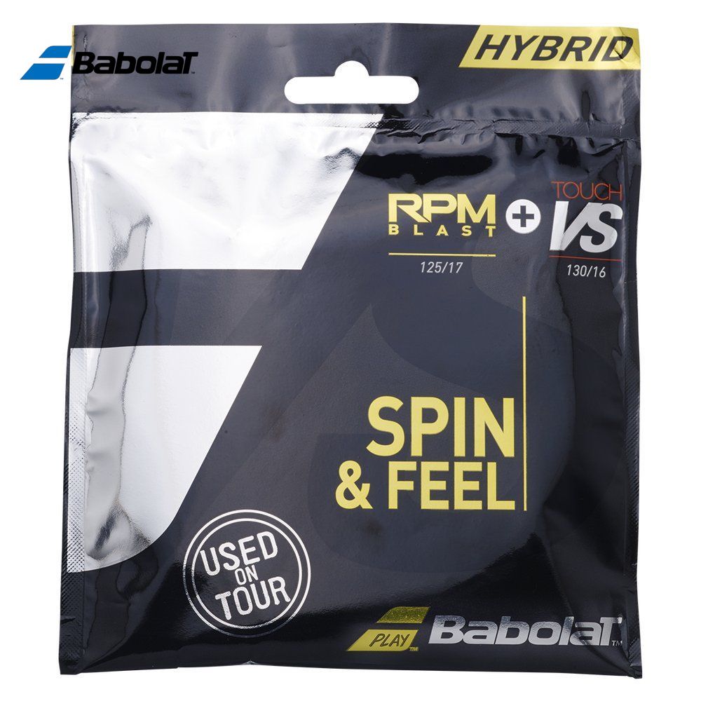 uyΉvo{ Babolat ejXKbgEXgO RPM BLAST 125 + TOUCH VS 130 RPMuXg{^b` nCubh P 281037 woׁx