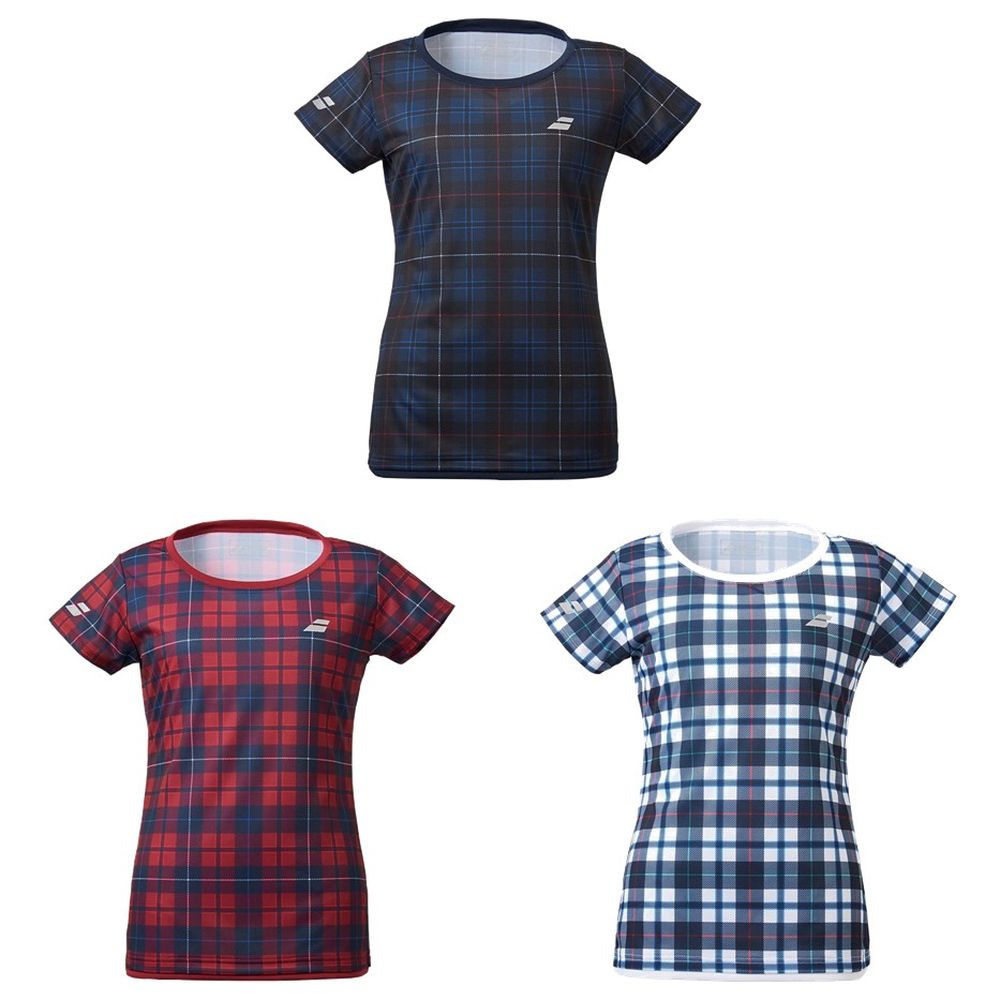 「あす楽対応」バボラ Babolat テニスウェア レディース SHORT SLEEVE SHIRT 半袖シャツ BTWQJA05 2020FW [ポスト投函便対応] 『即日出荷』
