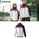 バボラ Babolat テニスウェア メンズ クラブ チーム ジャケット CLUB TEAM JACKET BUT1160C-WH 2022FW