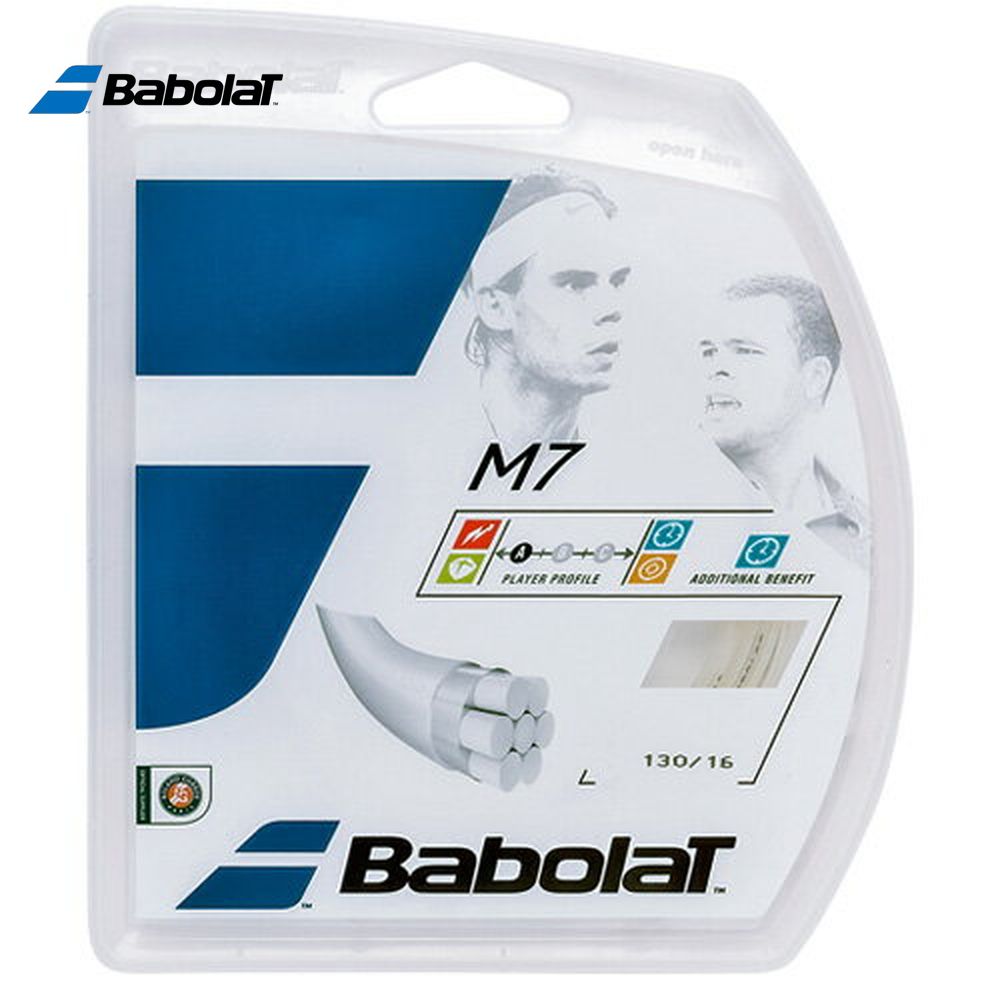 【365日出荷】「あす楽対応」BabolaT(バボラ)「M7 200mロール」BA243131 硬式テニスストリング（ガット）【prospo】 『即日出荷』