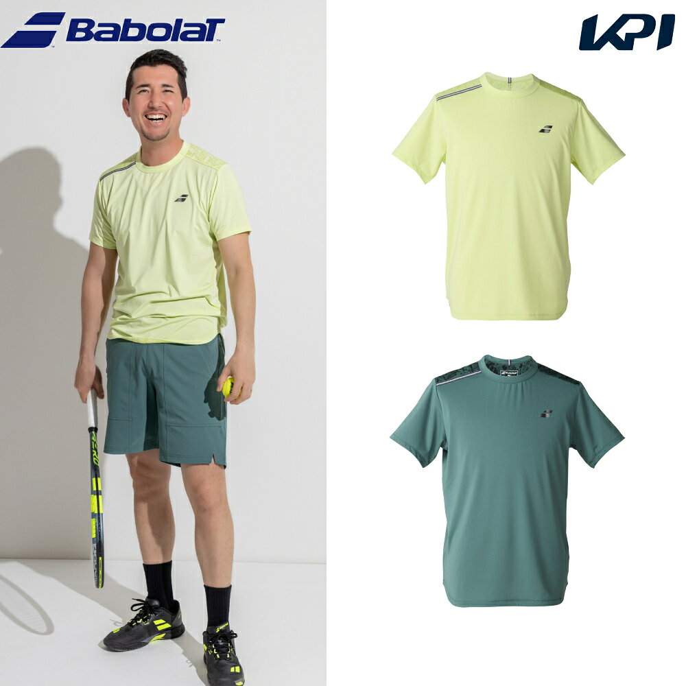YL00(113) GR00(125) メーカー希望小売価格はメーカーカタログに基づいて掲載しています。 ストレッチ性を追求した新素材採用ゲーム＆プラクティス兼用モデル。 商品説明 素材：STRETCH POLYESTER KNIT：MADE IN CHINA：ストレッチ・吸水速乾・UV：ITF / JTA：日本バドミントン協会検定審査〈申請〉品番 バボラ Babolat テニス ウェア テニスウェア PLAY SHORT SLEEVE SHIRT ショートスリーブシャツ 2026FW 2026新製品 　サイズ表はこちら