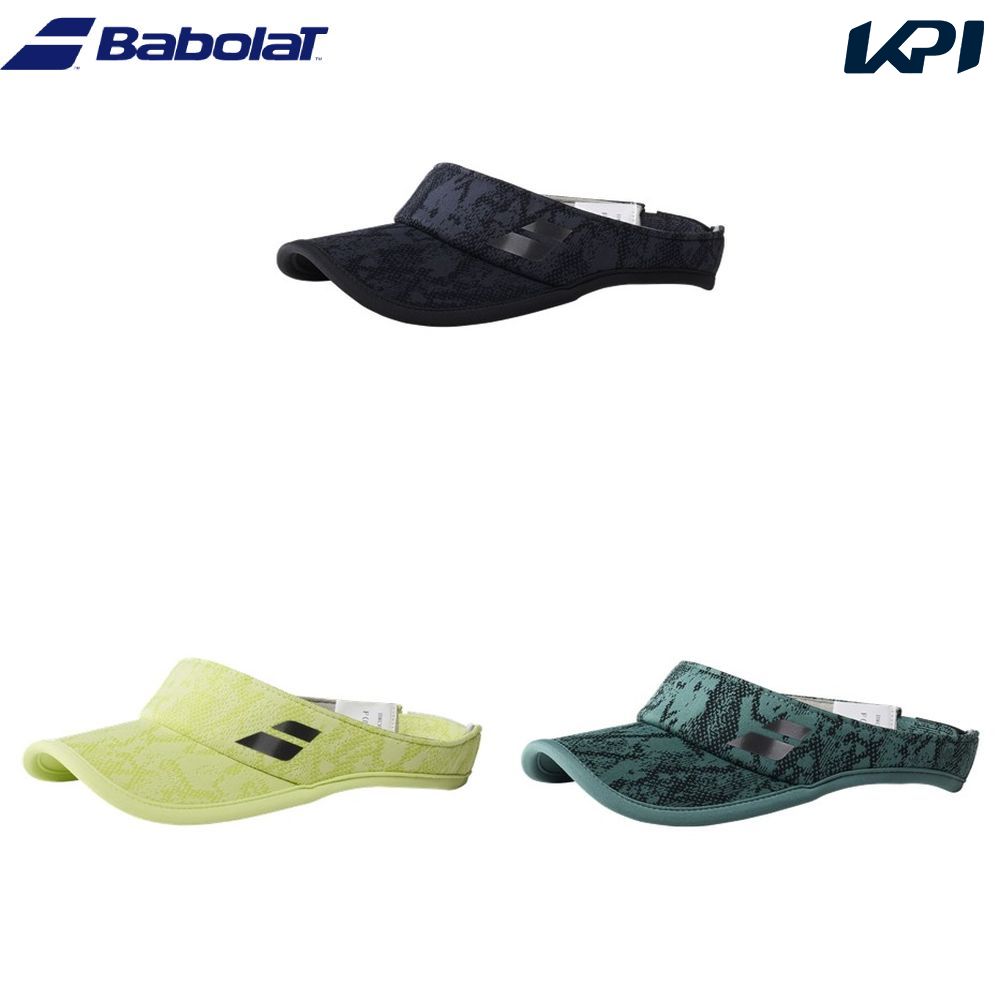 YL00(113) GR00(125) BK00(105) メーカー希望小売価格はメーカーカタログに基づいて掲載しています。 アパレルコレクションと連動したサンバイザー。 トータルコーディネートを提案。 商品説明 素材：JACQUARD：MADE IN VIETNAM：吸水速乾・UV・ソフトタッチ：ITF / JTA バボラ Babolat テニス キャップ・バイザー テニスキャップ・バイザー PLAY VISOR バイザー 2026新製品