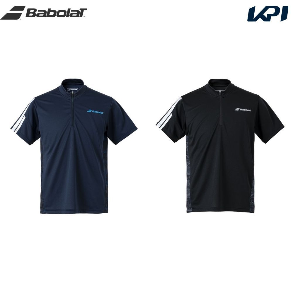 「あす楽対応」バボラ Babolat テニスウェア メンズ ピュア ショートスリーブシャツ PURE SHORT SLEEVE SHIRT BUG3354 2023FW『即日出荷』