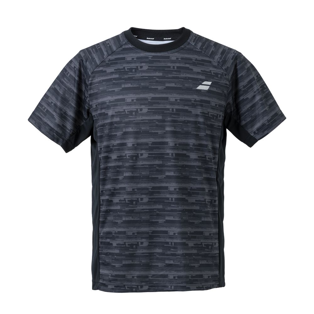 バボラ Babolat テニスウェア ユニセックス CLUB SHORT SLEEVE SHIRT ショートスリーブ 半袖Tシャツ BUG4312C 2024SS 2