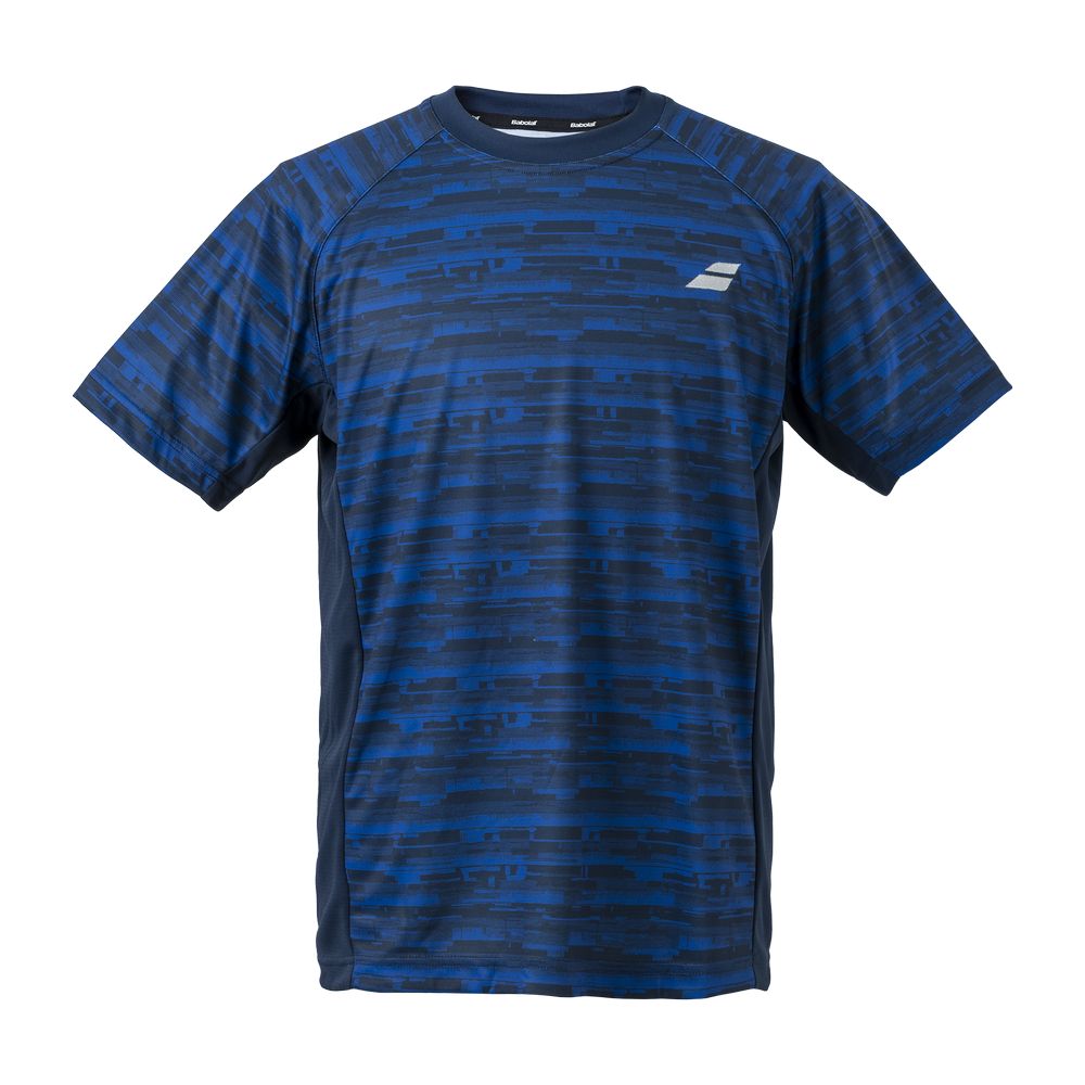 バボラ Babolat テニスウェア ユニセックス CLUB SHORT SLEEVE SHIRT ショートスリーブ 半袖Tシャツ BUG4312C 2024SS 3