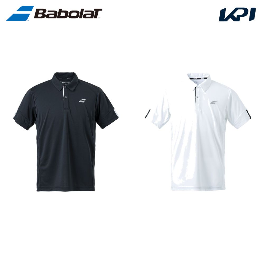 バボラ Babolat テニスウェア ユニセックス CLUB SHORT SLEEVE SHIRT ショートスリーブ 半袖Tシャツ BUG4313C 2024SS