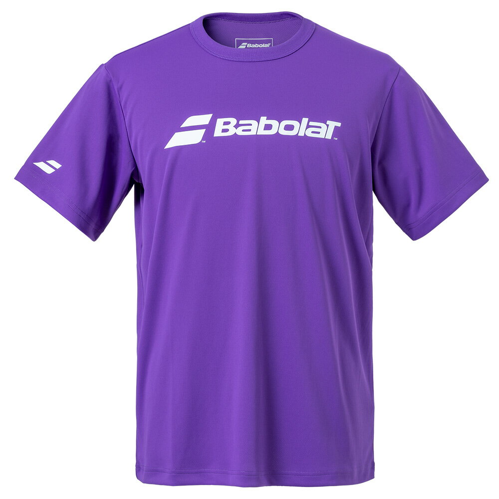 「あす楽対応」バボラ Babolat テニスウェア メンズ クラブ ショートスリーブシャツ CLUB SHORT SLEEVE SHIRT BUP1510C-PP 2023FW『即日出荷』 1