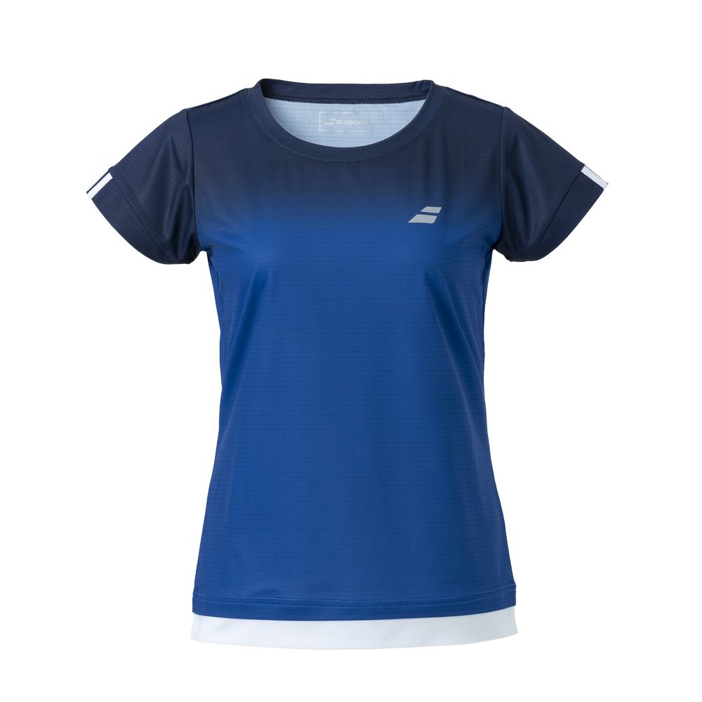 バボラ Babolat テニスウェア レディース クラブ ショートスリーブシャツ CLUB SHORT SLEEVE SHIRT BWG2332C-2023 2023FW 3