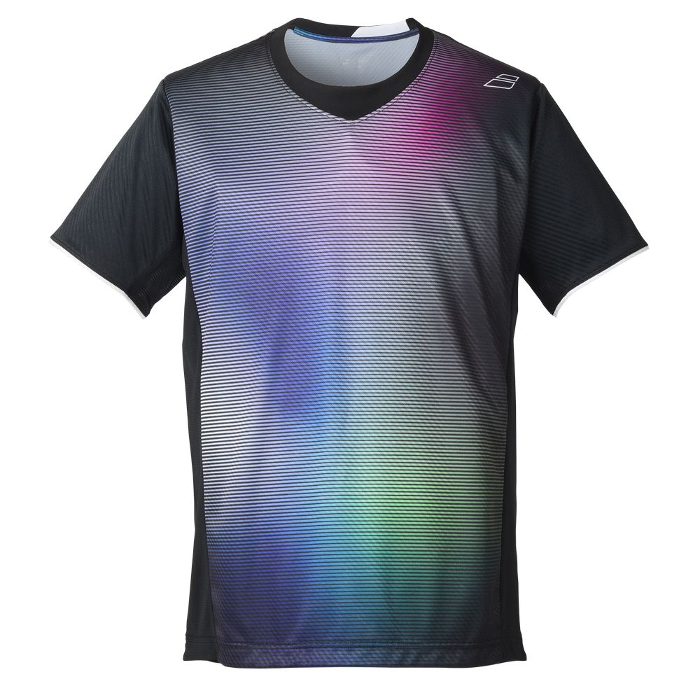 バボラ Babolat テニスウェア ユニセックス PURE SHORT SLEEVE SHIRT ゲームシャツ 半袖シャツ BUG5353 2025FW 3